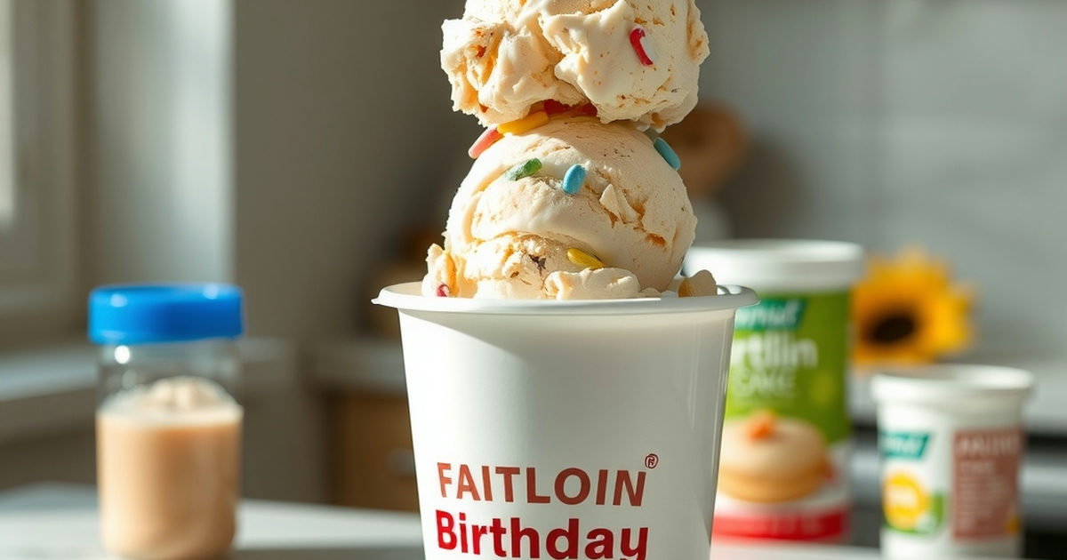 Birthday Cake Protein Pint