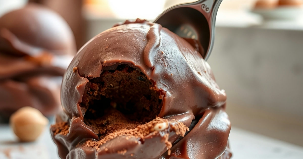 Dark Chocolate Hazelnut Gelato