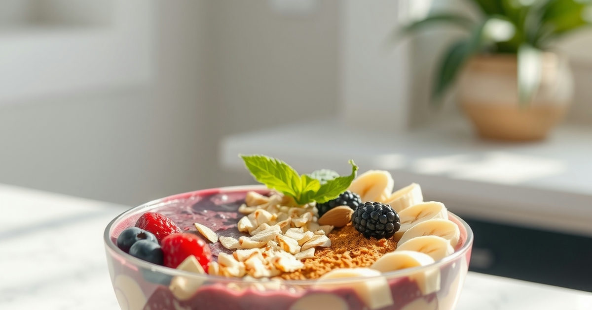 Acai Energy Crunch Bowl