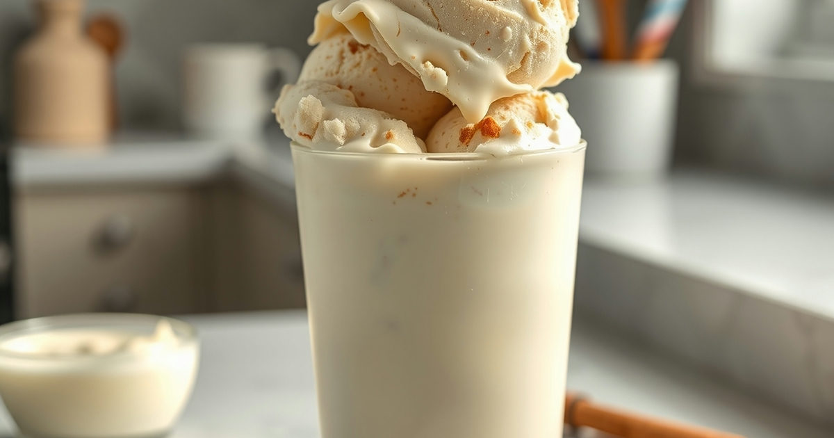 Snickerdoodle Protein Ice Cream