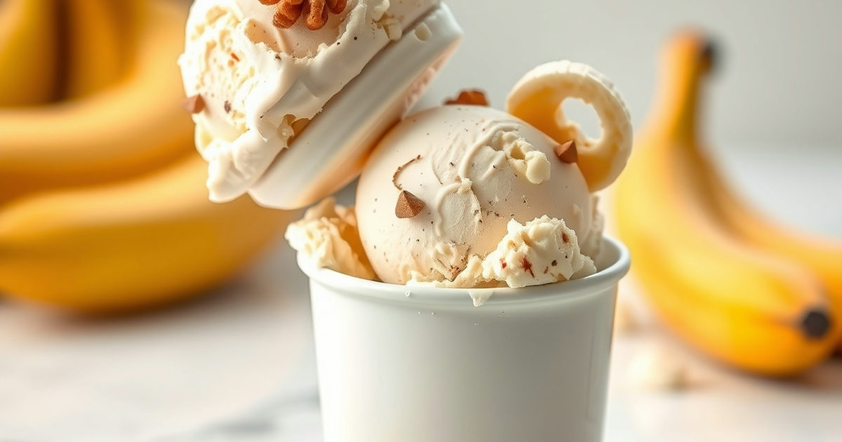 Banana Bread Walnut Protein Creami