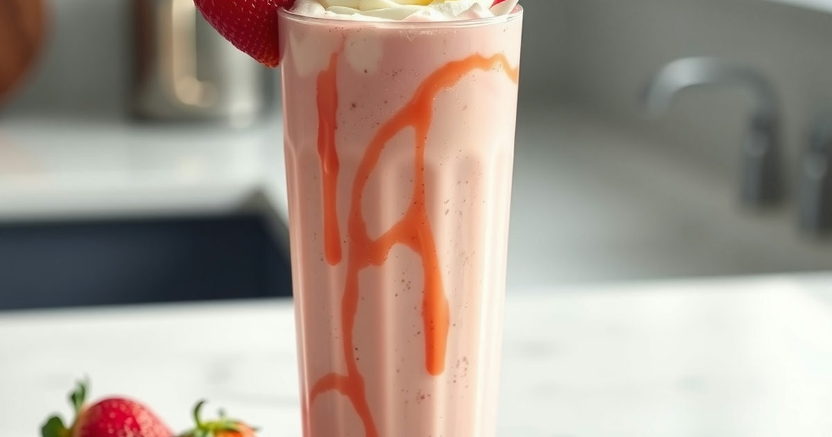 Strawberry Shortcake Milkshake