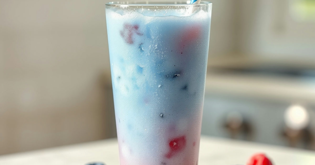 Blue Raspberry Electrolyte Slushie