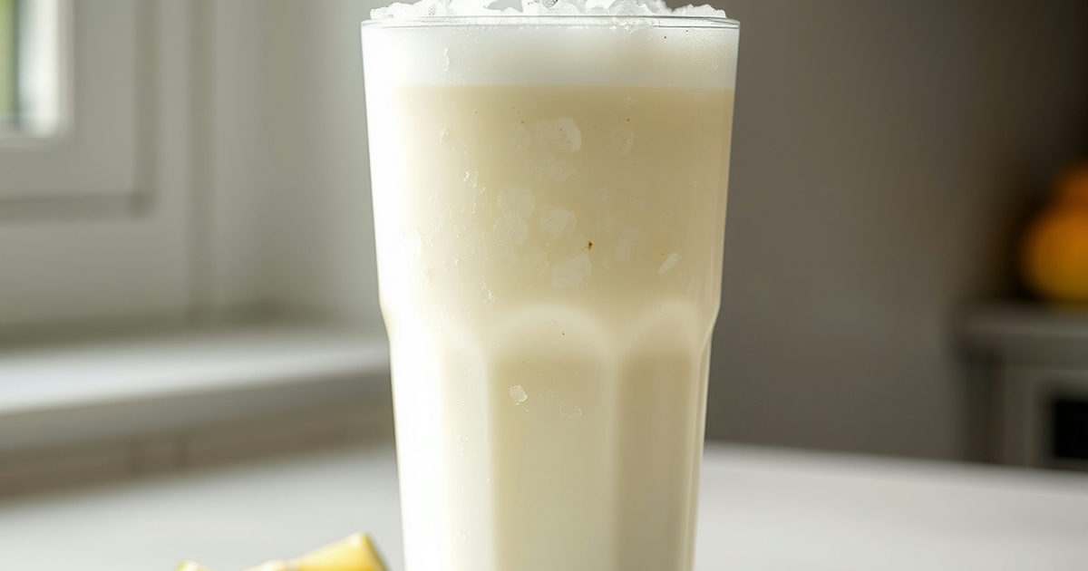 Coconut Lime Electrolyte Slush