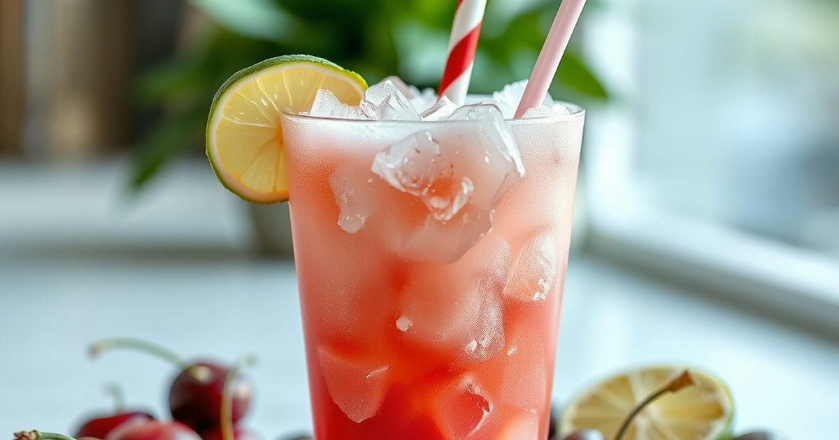 Cherry Limeade Slushie
