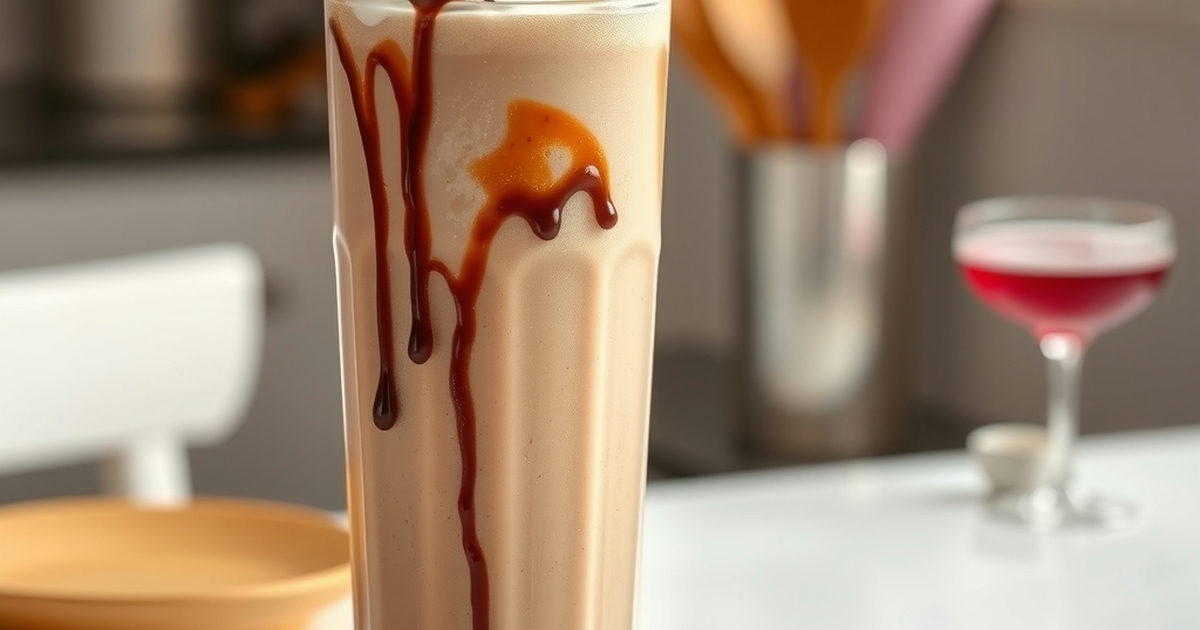 Malted Diner Chocolate Milkshake